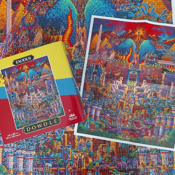 1000 Piece "Exodus" Jigsaw Puzzle - Picture 4 of 7